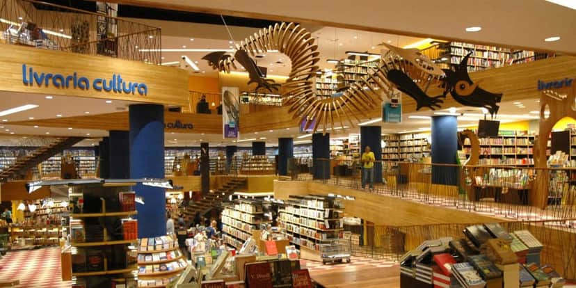 Livraria Cultura da Avenida Paulista, um dos grandes pontos de venda da cidade (Reprodução: Internet) Livraria Cultura da Avenida Paulista, um dos grandes pontos de venda da cidade (Reprodução: Internet)