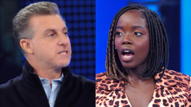 Luciano Huck recebeu Clara Moneke Luciano Huck recebeu Clara Moneke