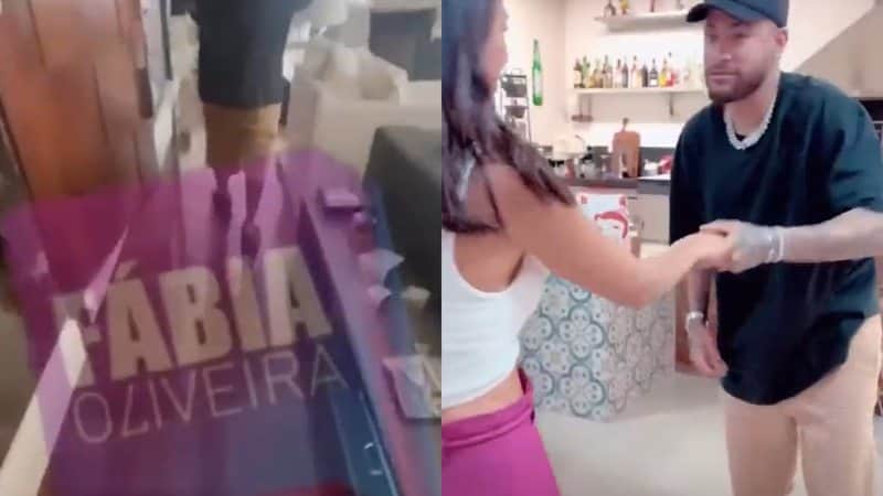 Jogador teria usado a mesma roupa da traição para encontrar a noiva (Foto: Reprodução/ Internet) Jogador teria usado a mesma roupa da traição para encontrar a noiva (Foto: Reprodução/ Internet)