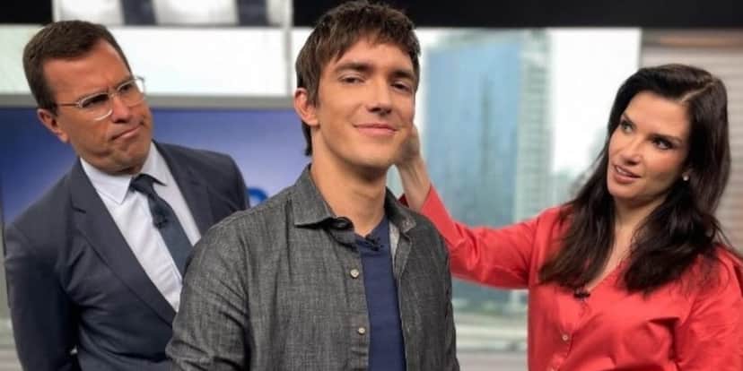 Os jornalistas costumam fazer brincadeiras entre si (Reprodução: Instagram) Os jornalistas costumam fazer brincadeiras entre si (Reprodução: Instagram)
