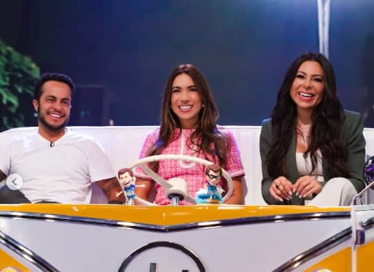 Thammy Miranda e Andressa Ferreira bateram um papo com Patricia Abravanel (Foto: SBT) Thammy Miranda e Andressa Ferreira bateram um papo com Patricia Abravanel (Foto: SBT)