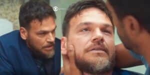 Theo e Ben em Vai na Fé (Foto: Reprodução / Globo / Montagem TV Foco) Theo e Ben em Vai na Fé (Foto: Reprodução / Globo / Montagem TV Foco)