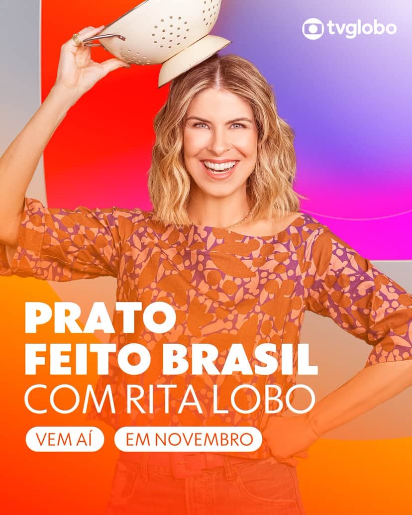 A chef e apresentadora, Rita Lobo -Foto Reprodução Internet A chef e apresentadora, Rita Lobo -Foto Reprodução Internet