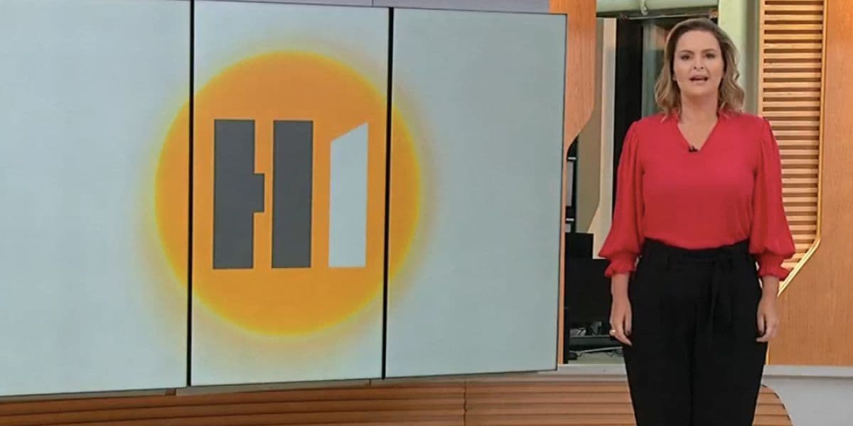 Ana Paula Campos no Hora 1 (Foto: Reprodução / Globo) Ana Paula Campos no Hora 1 (Foto: Reprodução / Globo)