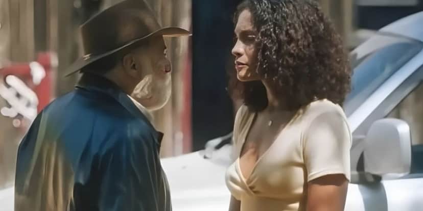 Antônio (Tony Ramos) e Aline (Barbara Reis) em Terra e Paixão (Foto: Reprodução / Globo) Antônio (Tony Ramos) e Aline (Barbara Reis) em Terra e Paixão (Foto: Reprodução / Globo)