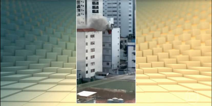 Apartamento de Zé Celso (Foto: Reprodução / Jornal Hoje da Globo) Apartamento de Zé Celso (Foto: Reprodução / Jornal Hoje da Globo)