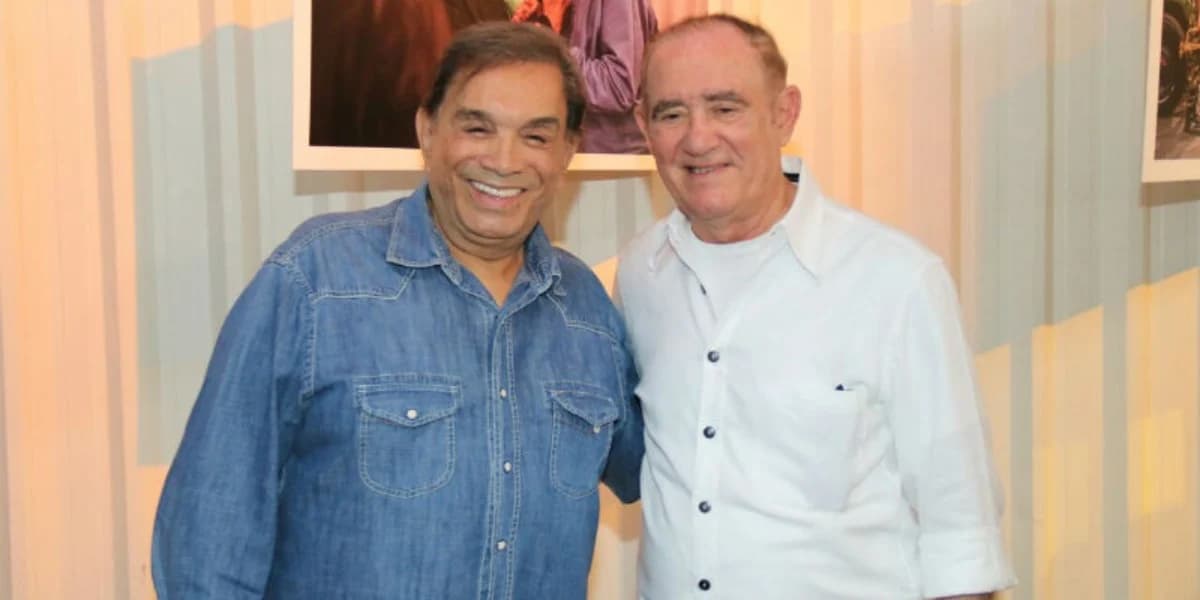 Dedé Santana e Renato Aragão - Foto Internet Dedé Santana e Renato Aragão - Foto Internet