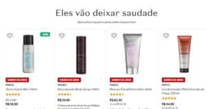 Estes são os produtos do O Boticário que irão sair de linha muito em breve - Foto Site O Boticário Estes são os produtos do O Boticário que irão sair de linha muito em breve - Foto Site O Boticário