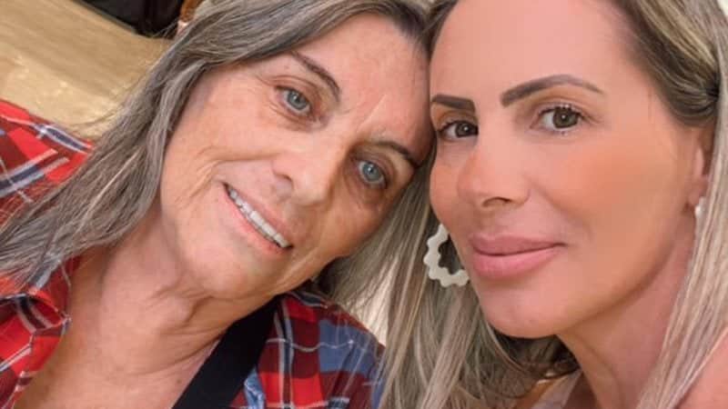 Faby Monarca e a sua mãe - Foto Arquivo Pessoal Faby Monarca e a sua mãe - Foto Arquivo Pessoal