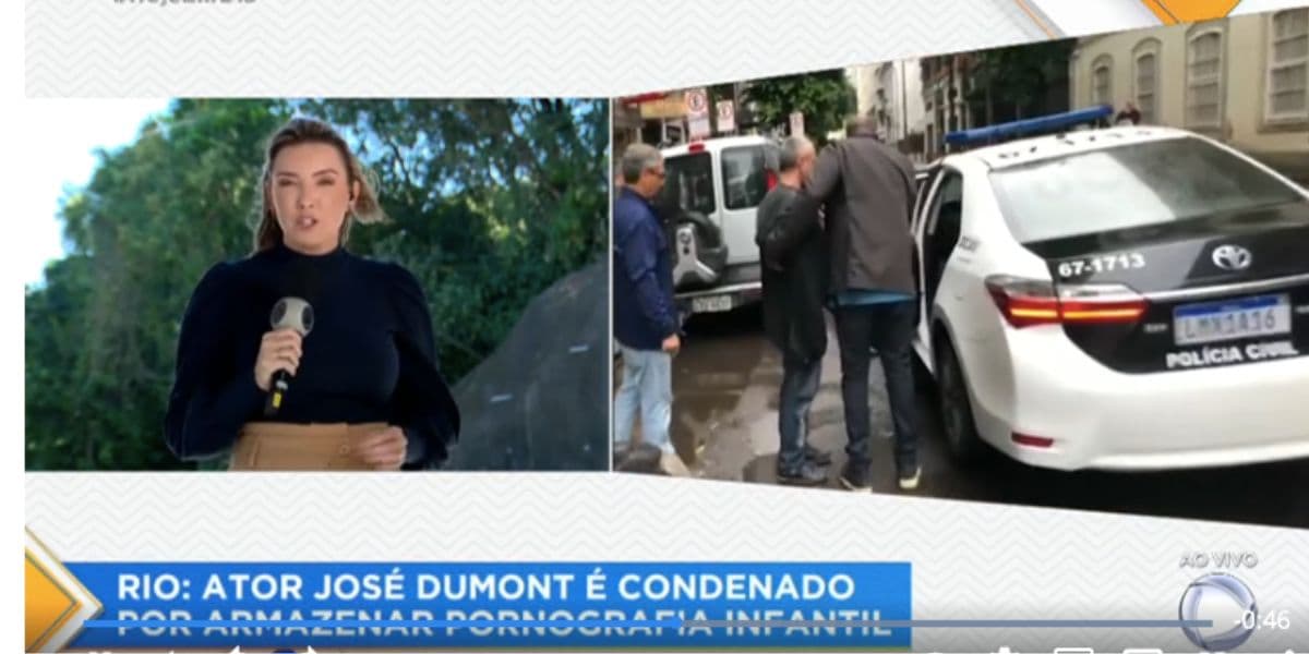 Hoje Em Dia dá notícia sobre José Dumont (Foto: Reprodução / Record) Hoje Em Dia dá notícia sobre José Dumont (Foto: Reprodução / Record)