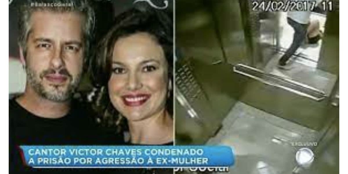 Imagens de Victor Chaves e sua ex-esposa, Poliana (Foto: Reprodução / Balanço Geral da Record) Imagens de Victor Chaves e sua ex-esposa, Poliana (Foto: Reprodução / Balanço Geral da Record)