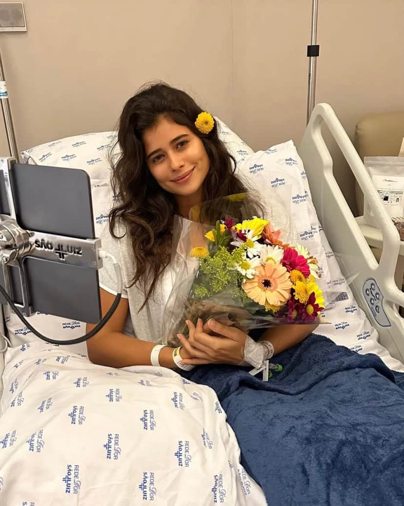 Isadora Cruz é internada com pielonefrite aguda, em São Paulo - Foto Instagram Isadora Cruz é internada com pielonefrite aguda, em São Paulo - Foto Instagram