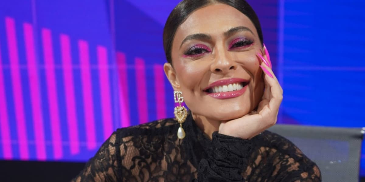 Juliana Paes no Caldeirão com Mion - Foto Globo Juliana Paes no Caldeirão com Mion - Foto Globo