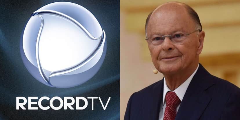 Logo da Record e Edir Macedo - Foto Reprodução Internet Logo da Record e Edir Macedo - Foto Reprodução Internet