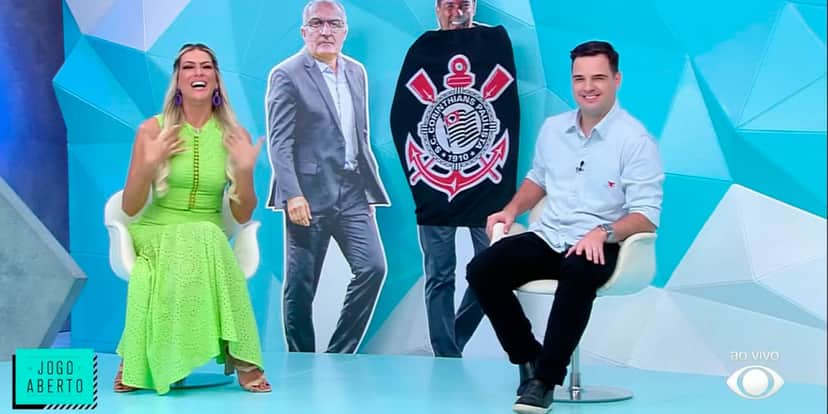 Renata Fan - Reprodução: BandTv Renata Fan - Reprodução: BandTv