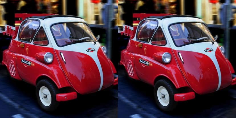 Romi-Isetta teve 3 mil unidades produzidas no Brasil - Foto: Reprodução/Internet Romi-Isetta teve 3 mil unidades produzidas no Brasil - Foto: Reprodução/Internet