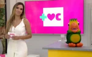 Talitha Morete no Mais Você - Foto Globo Talitha Morete no Mais Você - Foto Globo