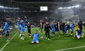 Time do Napoli em campo 2023 - Foto Internet Time do Napoli em campo 2023 - Foto Internet