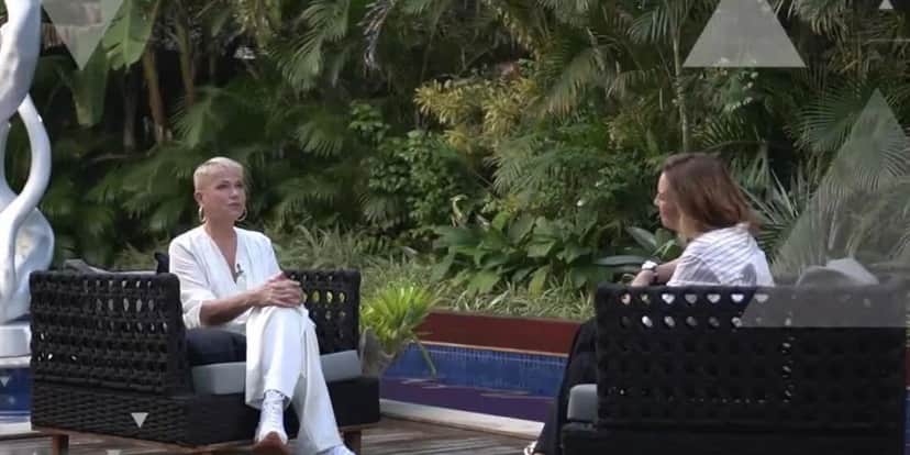 Xuxa e Renata Capucci (Foto: Reprodução / Fantástico Globo) Xuxa e Renata Capucci (Foto: Reprodução / Fantástico Globo)
