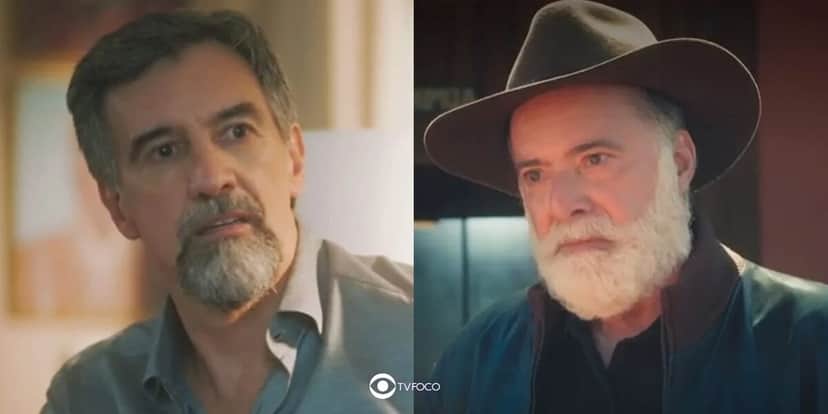 Ademir e Antônio em Terra e Paixão (Foto: Reprodução / Globo) Ademir e Antônio em Terra e Paixão (Foto: Reprodução / Globo)
