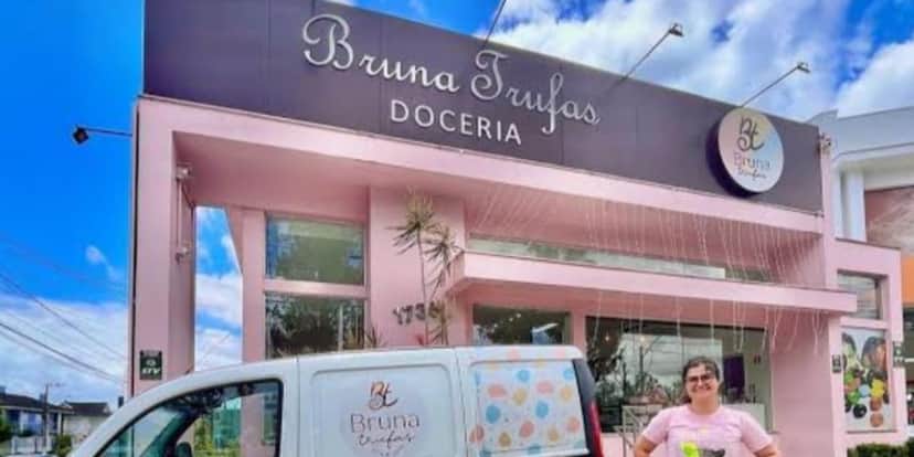Bruna Tossi Longarai focou por anos suas vendas apenas no delivery (Reprodução: internet) Bruna Tossi Longarai focou por anos suas vendas apenas no delivery (Reprodução: internet)