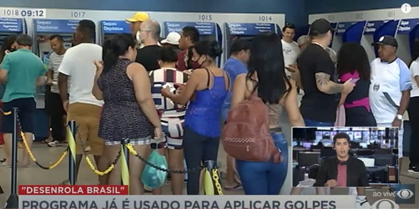 Guilherme Oliveira explicou como o golpe é feito pelos bandidos (Reprodução: Band) Guilherme Oliveira explicou como o golpe é feito pelos bandidos (Reprodução: Band)