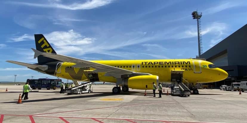 Itapemirim Transporte Aéreo foi fundada em 2020 e já enfrenta seu segundo decreto de falência (Reprodução: Internet) Itapemirim Transporte Aéreo foi fundada em 2020 e já enfrenta seu segundo decreto de falência (Reprodução: Internet)