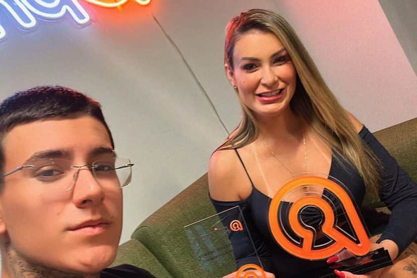 Andressa Urach e o seu filho (Foto: Internet) Andressa Urach e o seu filho (Foto: Internet)