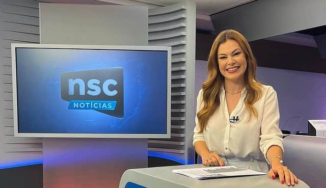 Bárbara Barbosa no NSC - Foto Reprodução Internet Bárbara Barbosa no NSC - Foto Reprodução Internet