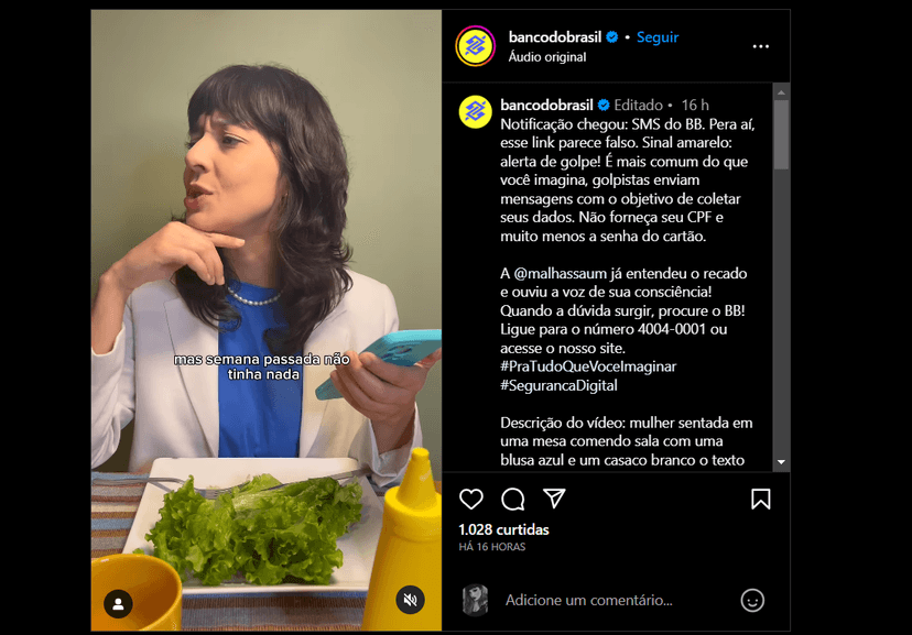 Banco do Brasil emite aviso alarmante sobre situação que aterroriza milhares de brasileiros (Foto Reprodução/Instagram) Banco do Brasil emite aviso alarmante sobre situação que aterroriza milhares de brasileiros (Foto Reprodução/Instagram)