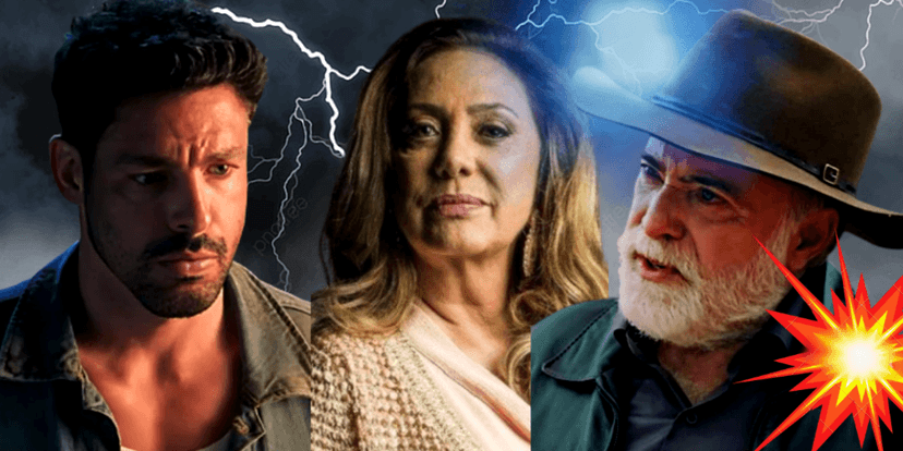 Caio se alia a Agatha e faz vida de Antônio um inferno, em "Terra e Paixão", novela da Globo (Foto Reprodução/Internet) Caio se alia a Agatha e faz vida de Antônio um inferno, em "Terra e Paixão", novela da Globo (Foto Reprodução/Internet)