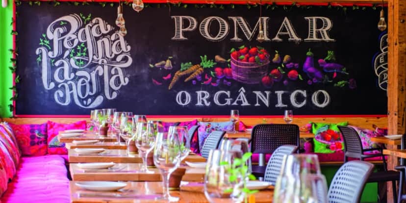 Pomar Orgânico, restaurante do Gianecchini e Giovanna Antonelli (Imagem Reprodução Internet) Pomar Orgânico, restaurante do Gianecchini e Giovanna Antonelli (Imagem Reprodução Internet)