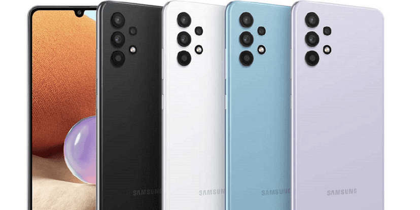 Galaxy A32 (Reprodução/Internet) Galaxy A32 (Reprodução/Internet)