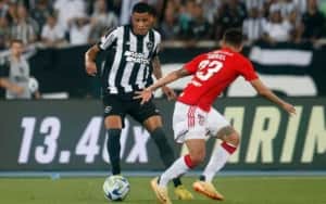 Janderson entrou bem contra o Internacional e participou de dois dos três gols - Foto Botafogo Janderson entrou bem contra o Internacional e participou de dois dos três gols - Foto Botafogo