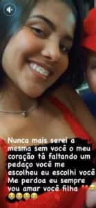 Jenifer Paes foi morta com um tiro no peito - Foto Instagram Jenifer Paes foi morta com um tiro no peito - Foto Instagram