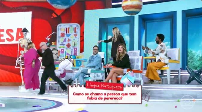 Jojo Todynho abandonou o palco do programa do Mion - Foto Globo Jojo Todynho abandonou o palco do programa do Mion - Foto Globo