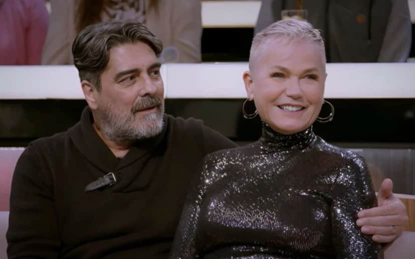 Junno Andrade e Xuxa na Globo - Foto Reprodução Globo Junno Andrade e Xuxa na Globo - Foto Reprodução Globo
