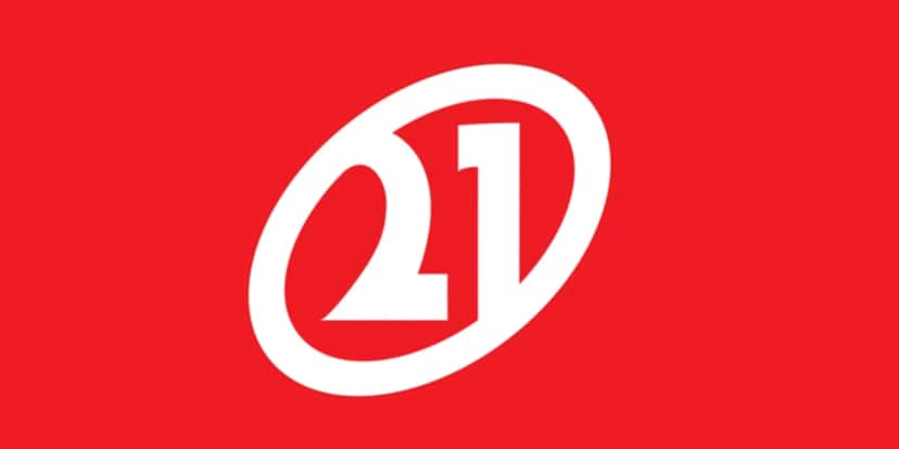 Logo da emissora Rede 21 - Reprodução Internet Logo da emissora Rede 21 - Reprodução Internet