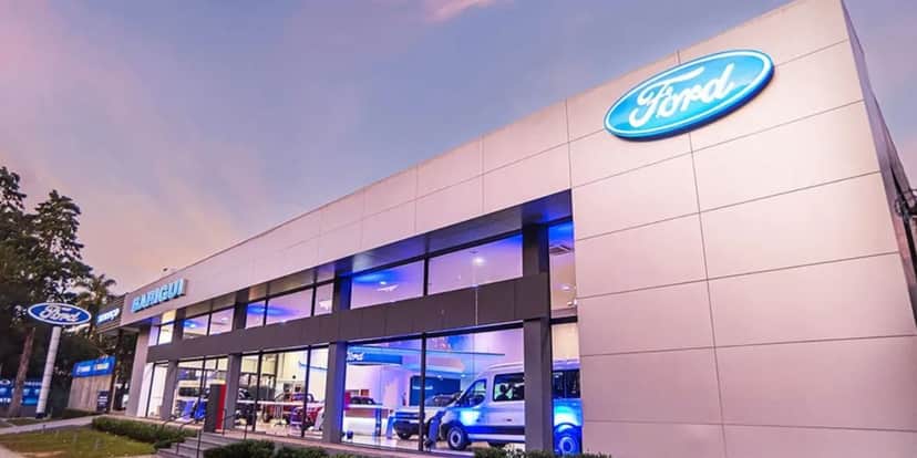 Loja da Ford - Foto: Internet Loja da Ford - Foto: Internet