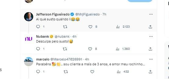 Nubank faz comunicado de extrema importância aos seus clientes - Foto Twitter Nubank faz comunicado de extrema importância aos seus clientes - Foto Twitter