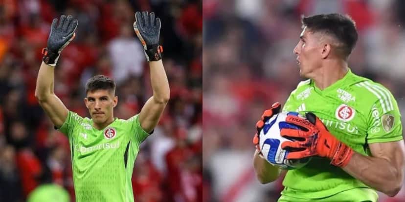 Rochet, goleiro do Inter (Foto - Montagem TV Foco). Rochet, goleiro do Inter (Foto - Montagem TV Foco).