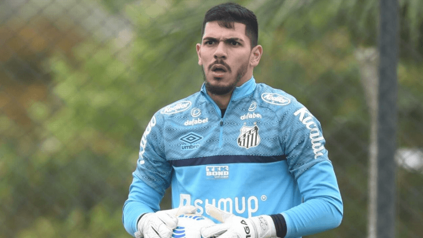 João Paulo, goleiro do Santos (Foto: Reprodução/Internet) João Paulo, goleiro do Santos (Foto: Reprodução/Internet)