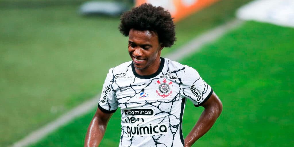 O famoso ex-Corinthians, Willian (Reprodução: Corinthians/Divulgação) O famoso ex-Corinthians, Willian (Reprodução: Corinthians/Divulgação)