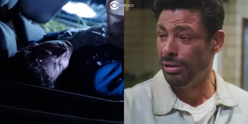Daniel (Johnny Massaro) e Caio (Cauã Reymond) em Terra e Paixão (Foto: Reprodução / Globo / Montagem TV Foco) Daniel (Johnny Massaro) e Caio (Cauã Reymond) em Terra e Paixão (Foto: Reprodução / Globo / Montagem TV Foco)