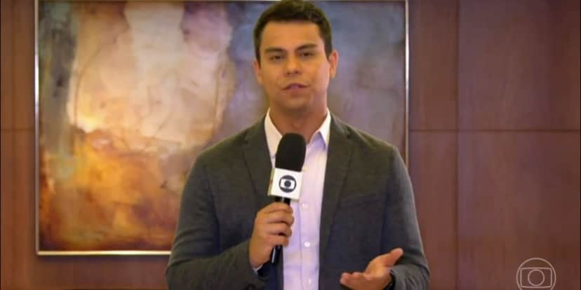 Bruno Grubertt no "Bom Dia Brasil" (Foto: Reprodução/TV Globo) Bruno Grubertt no "Bom Dia Brasil" (Foto: Reprodução/TV Globo)