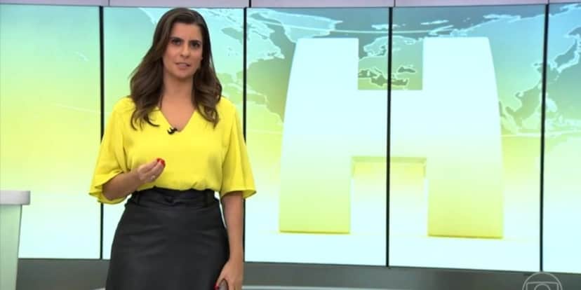 Camila Bomfim no "Jornal Hoje" (Foto: Reprodução/TV Globo) Camila Bomfim no "Jornal Hoje" (Foto: Reprodução/TV Globo)