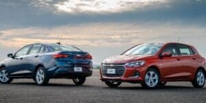 Onix Plus deixará país (Foto: Divulgação/Chevrolet) Onix Plus deixará país (Foto: Divulgação/Chevrolet)