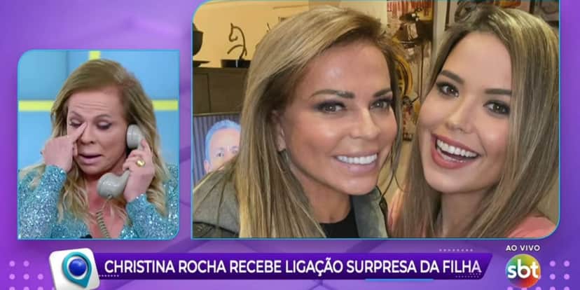 Christina Rocha e a filha, Isabella Passaro (Foto: Reprodução/SBT) Christina Rocha e a filha, Isabella Passaro (Foto: Reprodução/SBT)