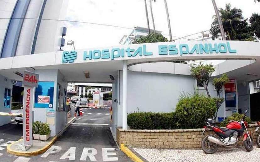 Hospital Espanhol teve as portas fechadas no ano de 2014 (Foto Reprodução/Internet) Hospital Espanhol teve as portas fechadas no ano de 2014 (Foto Reprodução/Internet)