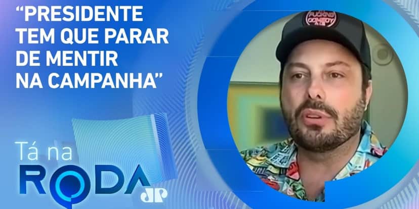 Danilo Gentili participou do "Tá na Roda" (Foto: Reprodução/YouTube) Danilo Gentili participou do "Tá na Roda" (Foto: Reprodução/YouTube)